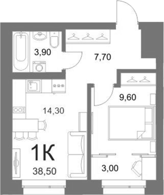 Продажа 1-комнатной в&nbsp;жилом комплексе «Тимирязевский парк»