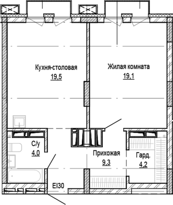 Продажа 1-комнатной в&nbsp;жилом комплексе «Кварталы Немировича»