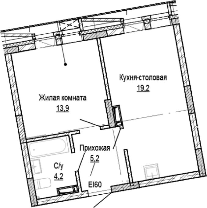 Продажа 1-комнатной в&nbsp;жилом комплексе «Кварталы Немировича»