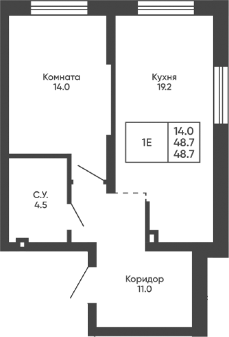 Продажа 1-комнатной в&nbsp;жилом комплексе «Башни Дзен»