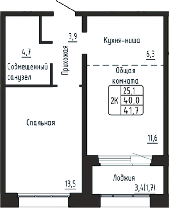 Продажа 1-комнатной в&nbsp;жилом комплексе «Гренландия»