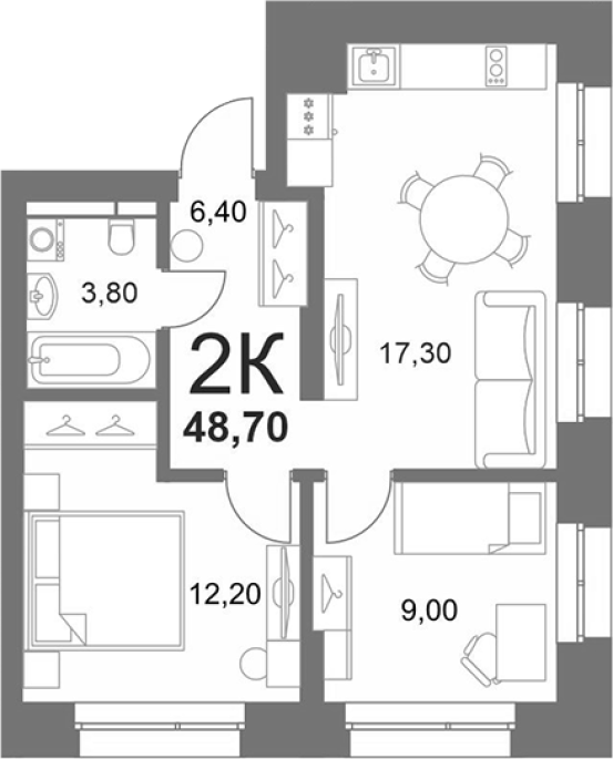 Продажа 2-комнатной в&nbsp;жилом комплексе «Тимирязевский парк»