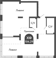 Кв. свободной пл. в жилом комлексе «Тихомиров»