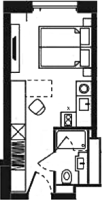 Кв. свободной пл. в жилом комлексе «Башни YES»