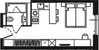 Кв. свободной пл. в жилом комлексе «Башни YES»