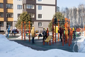 Детские площадки в ЖК «Кольцово»