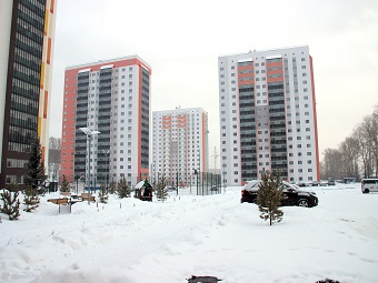 Введены в эксплуатацию жилые дома по ул. Заречная 39 (1/4 , 3/4 по ГП)